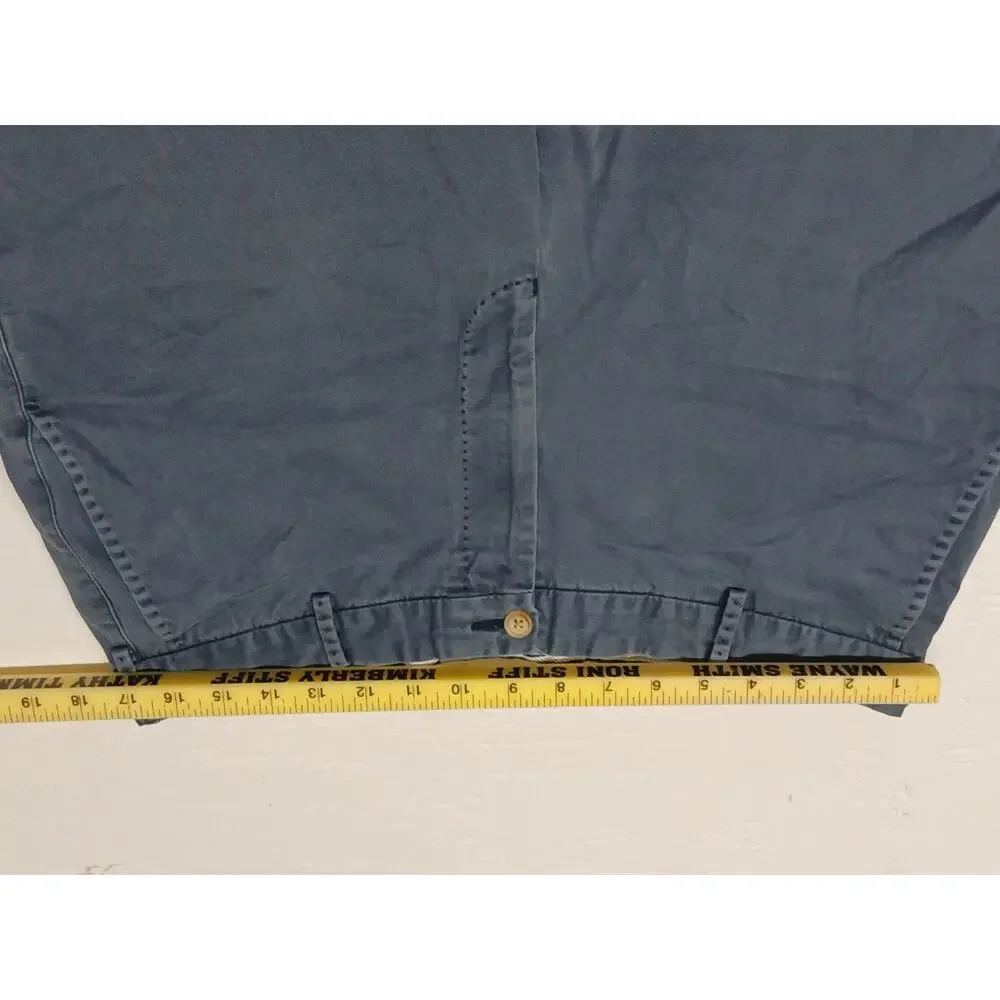 Peter Millar 36 Faded Blue Comfort Dress Casual Khaki Dress Pants - Picture 5 of 7